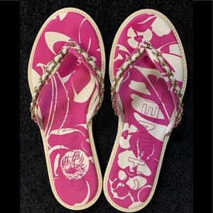 Chanel Coco Beach Collection sandal size 39